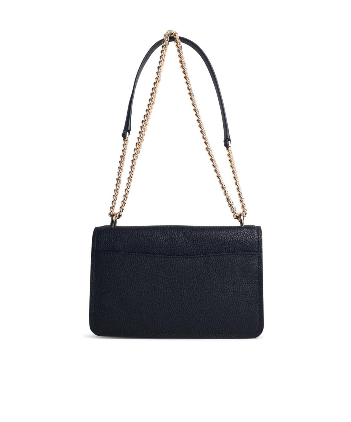 Michael Michael Kors 'laclaire' Black Leather Crossbody Bag In Black