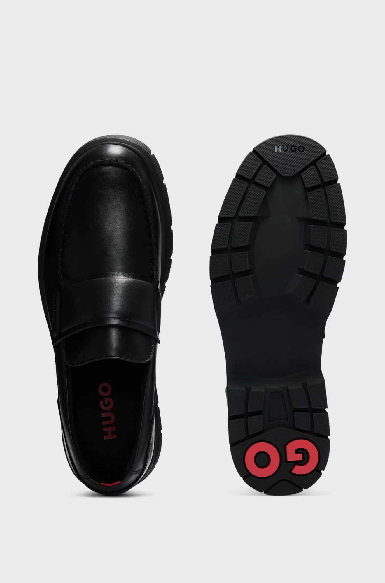 Hugo Boss Leather Loafers