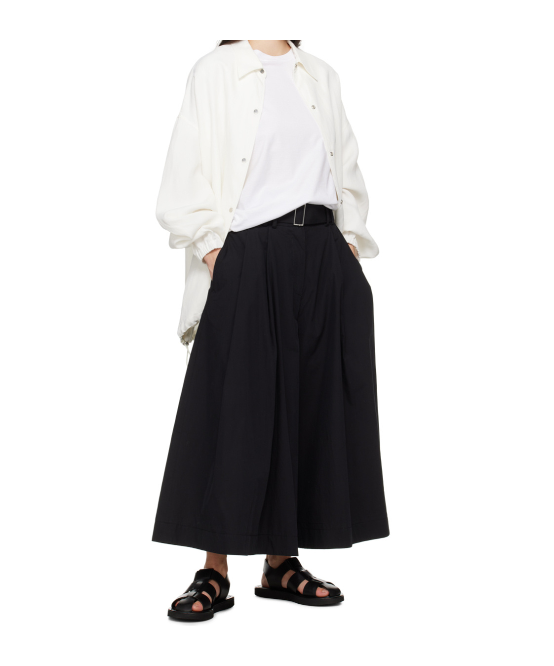 Studio Nicholson Cassius Strappy Sandals In Black