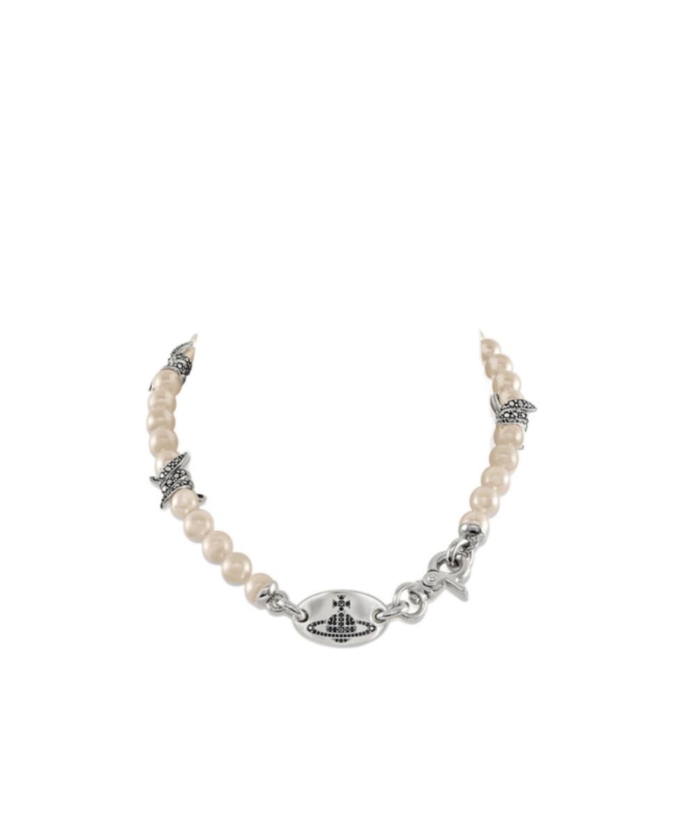 Vivienne Westwood Man. Verena Necklace In Yellow
