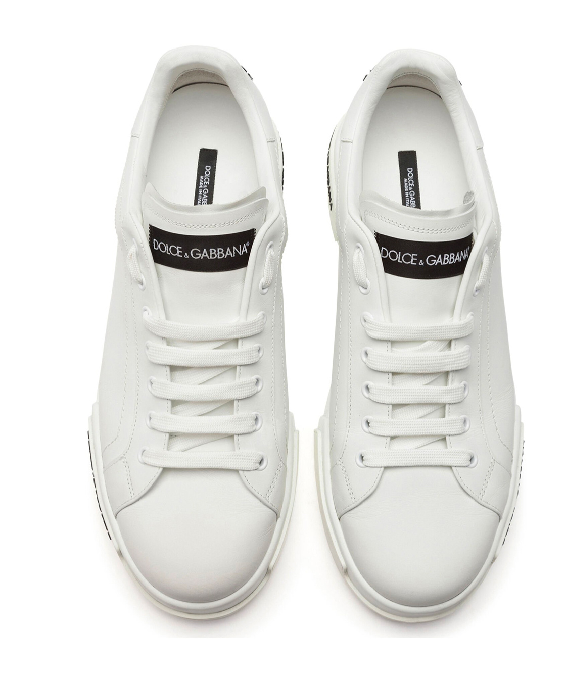 Dolce & Gabbana Laced Sneakers In White