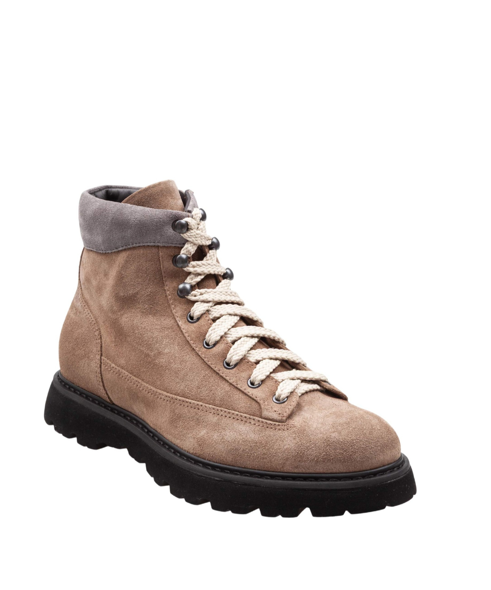 Doucal's Polacchino In Camoscio In Brown