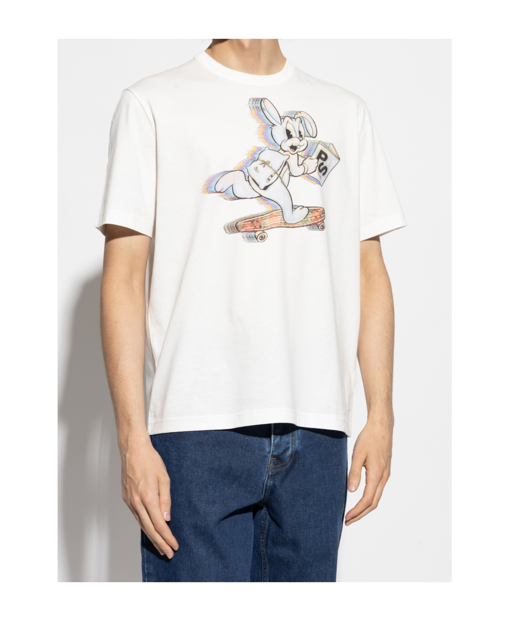 Shop Paul Smith Skate Bunny-print T-shirt