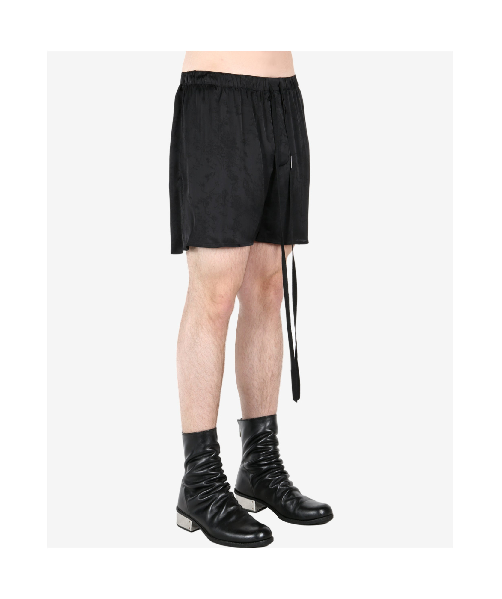 Ann Demeulemeester Drawstring Shorts In Blue