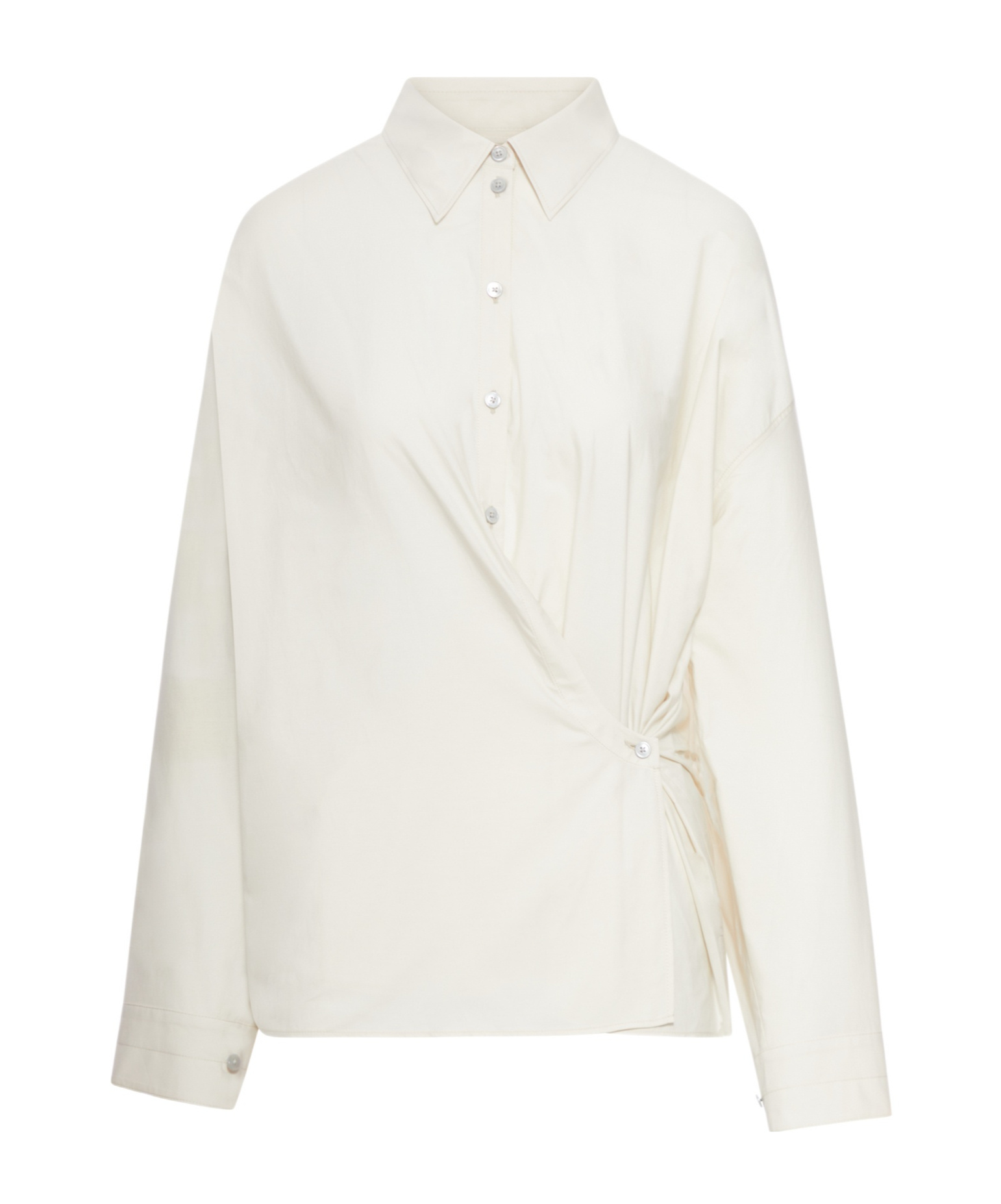 Lemaire Shirts In White