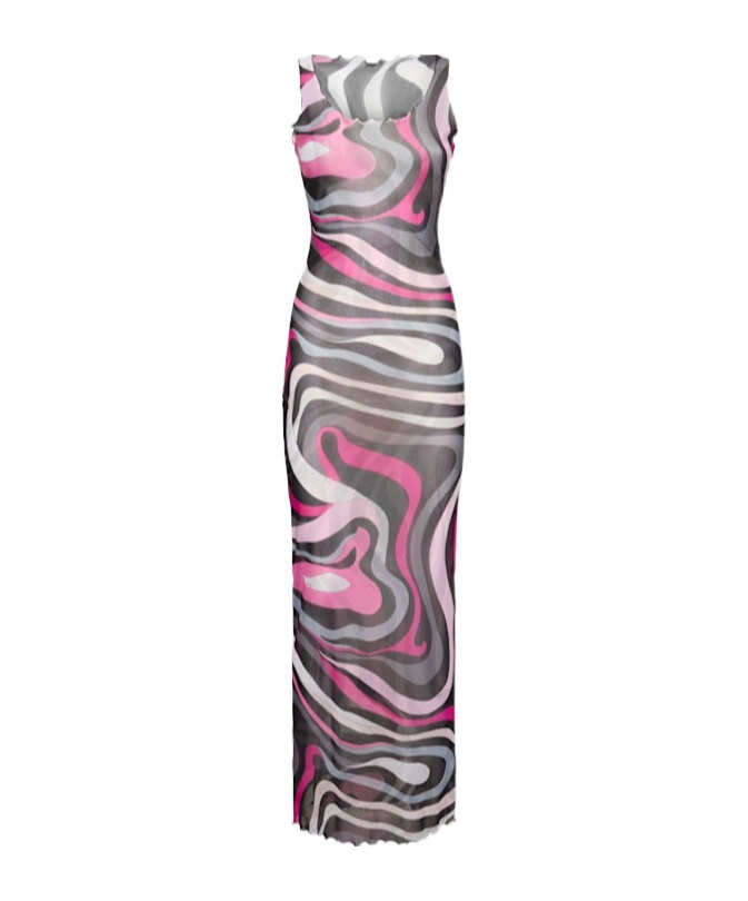 Pucci Printed Sheer Dress