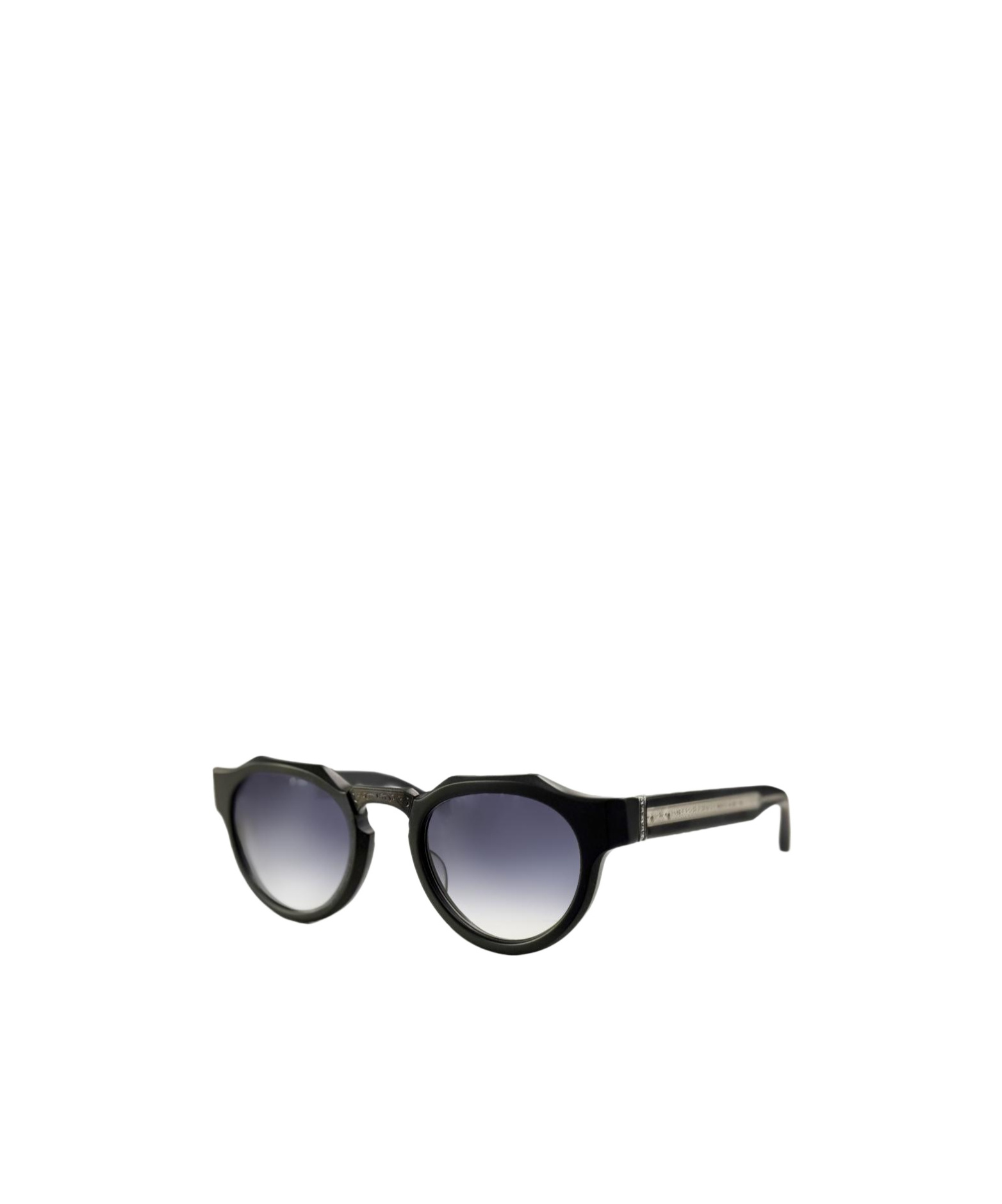 Matsuda Round Frame Sunglasses In Blue