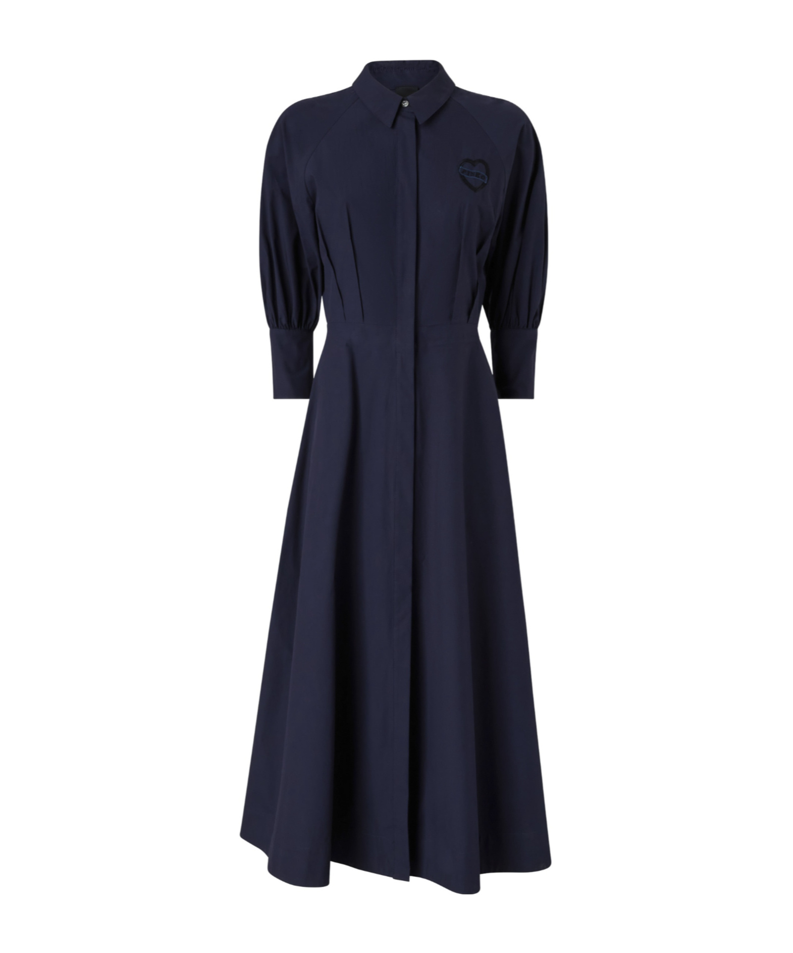 Pinko Long Sleeve Dress In Blue