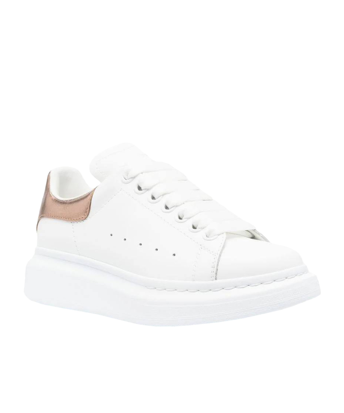 Alexander Mcqueen Lace-up Sneakers In White