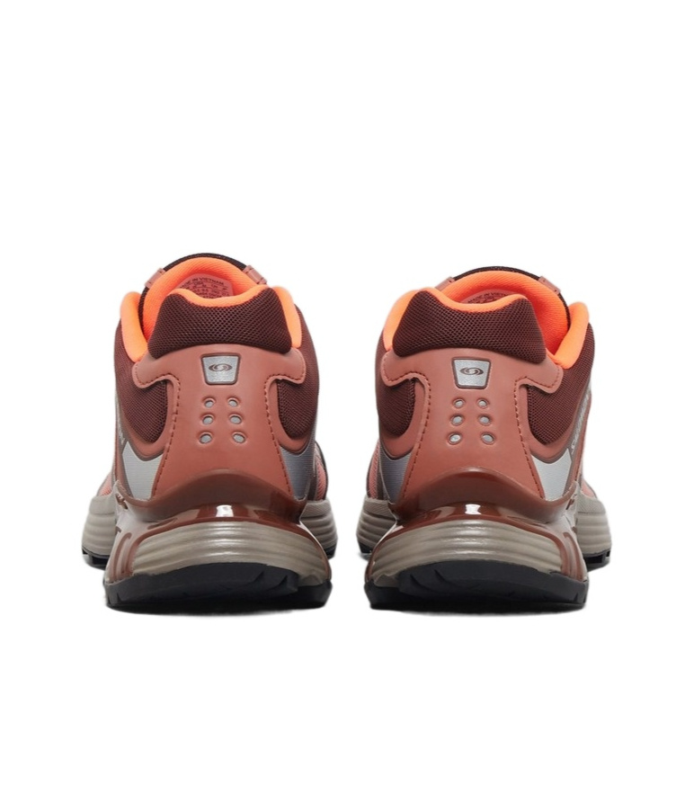 Salomon Xt-whisper Sneakers Henna / Tawny Port / Neon Flame In Multicolor