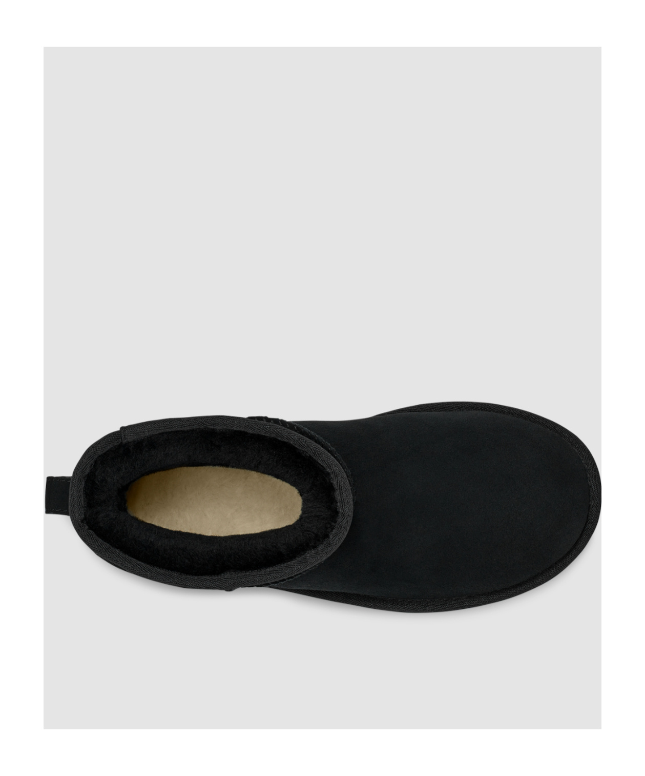 Ugg Classic Mini Platform Womens Suede Ankle Boots In Black