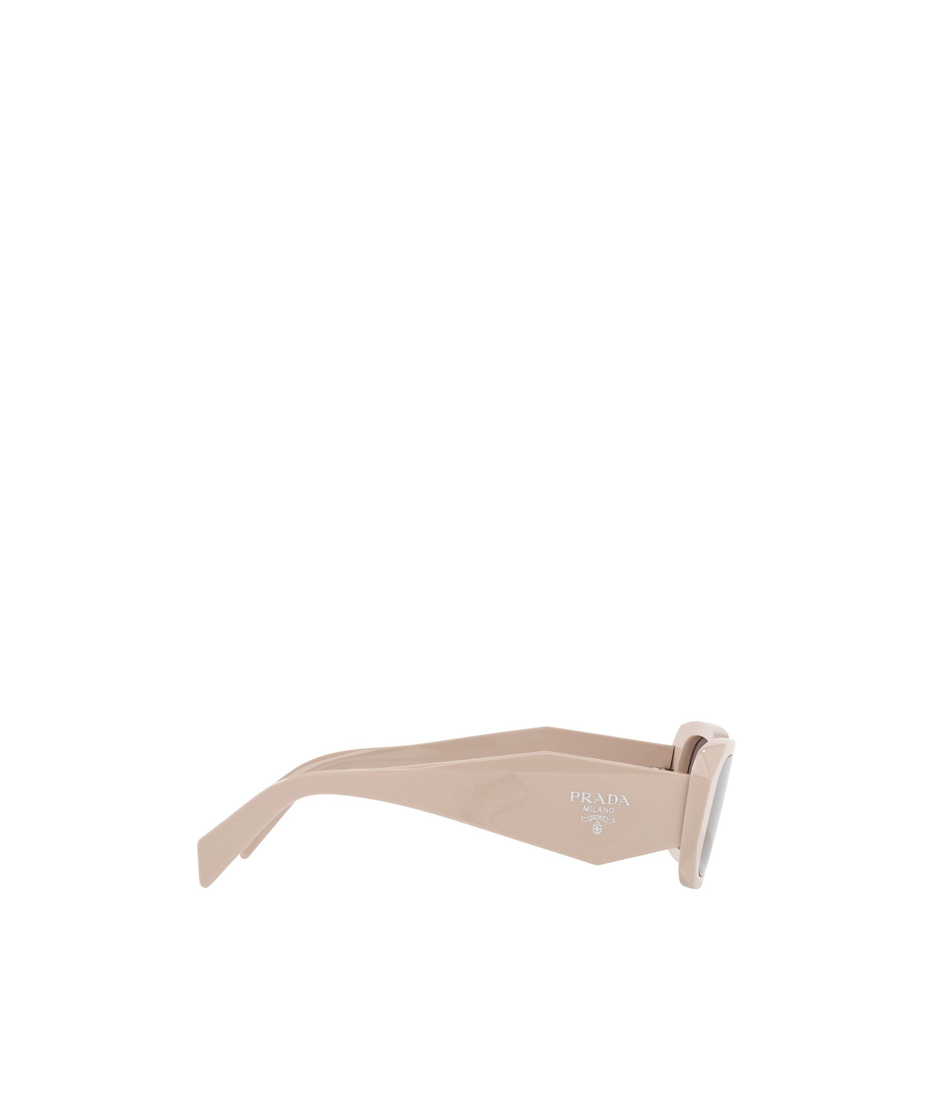 Prada Eyewear Rectangular Frame Sunglasses In Gray