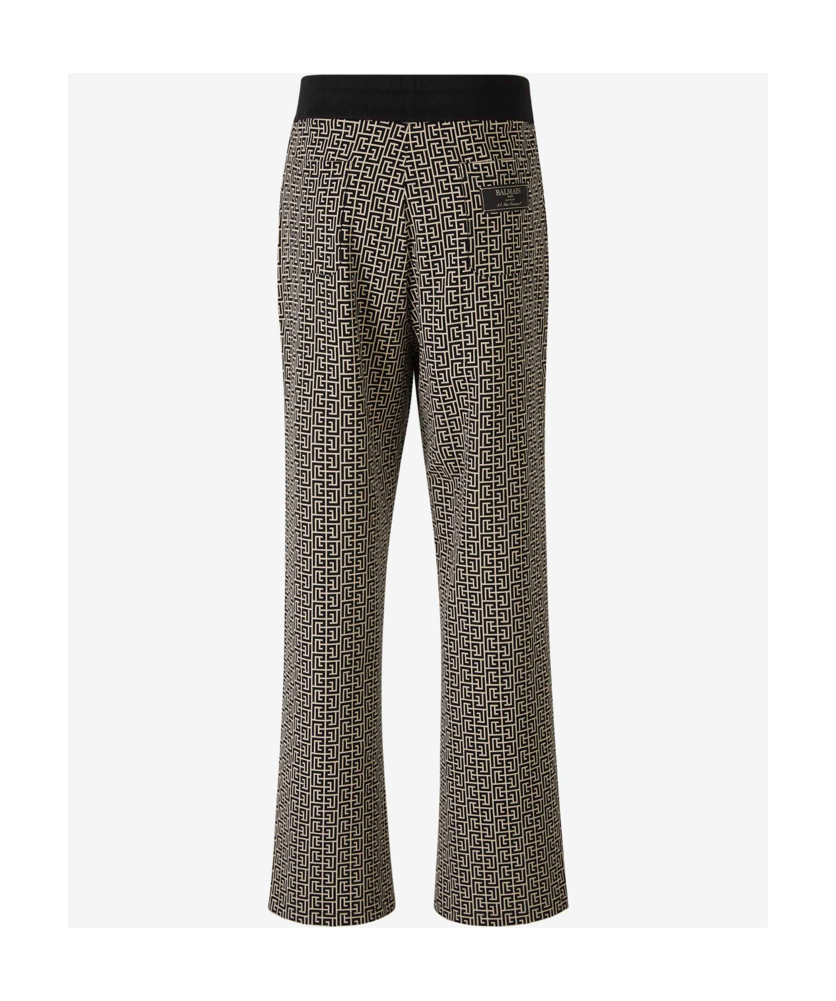 Balmain Drawstring Casual Pants In Gray