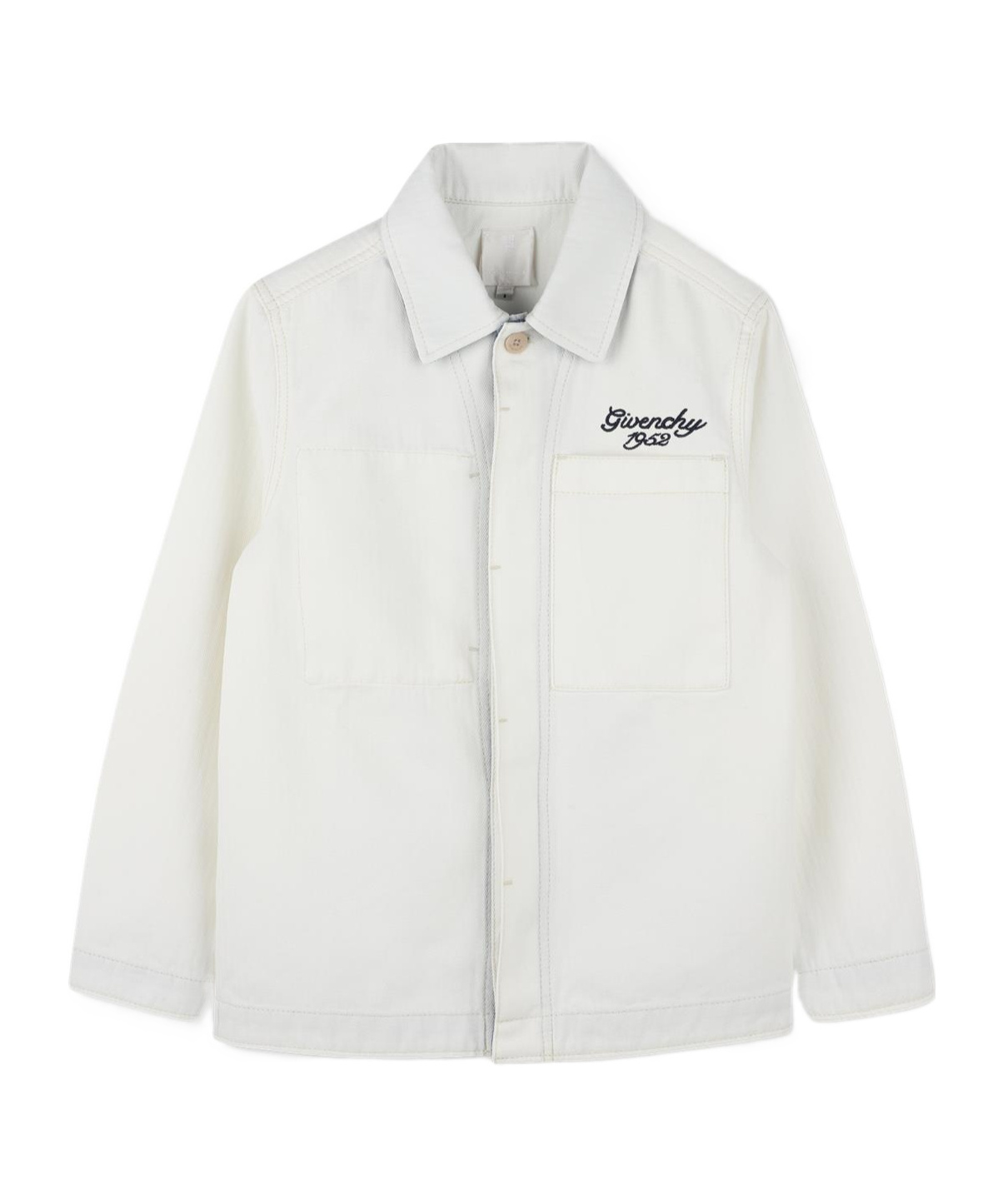 Givenchy Long-sleeved Shirt And Jacket In White