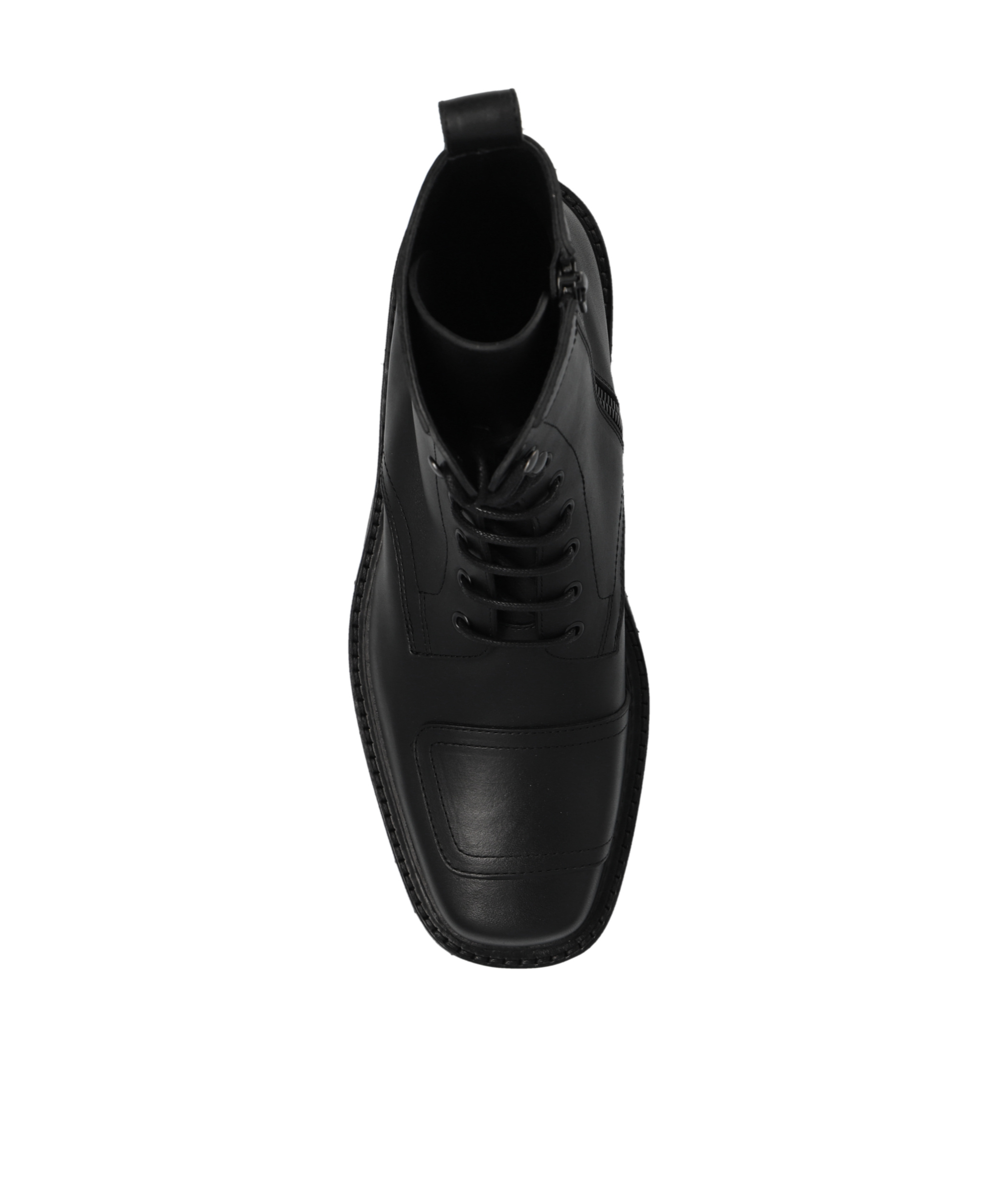 Dries Van Noten Laced Boots In Black