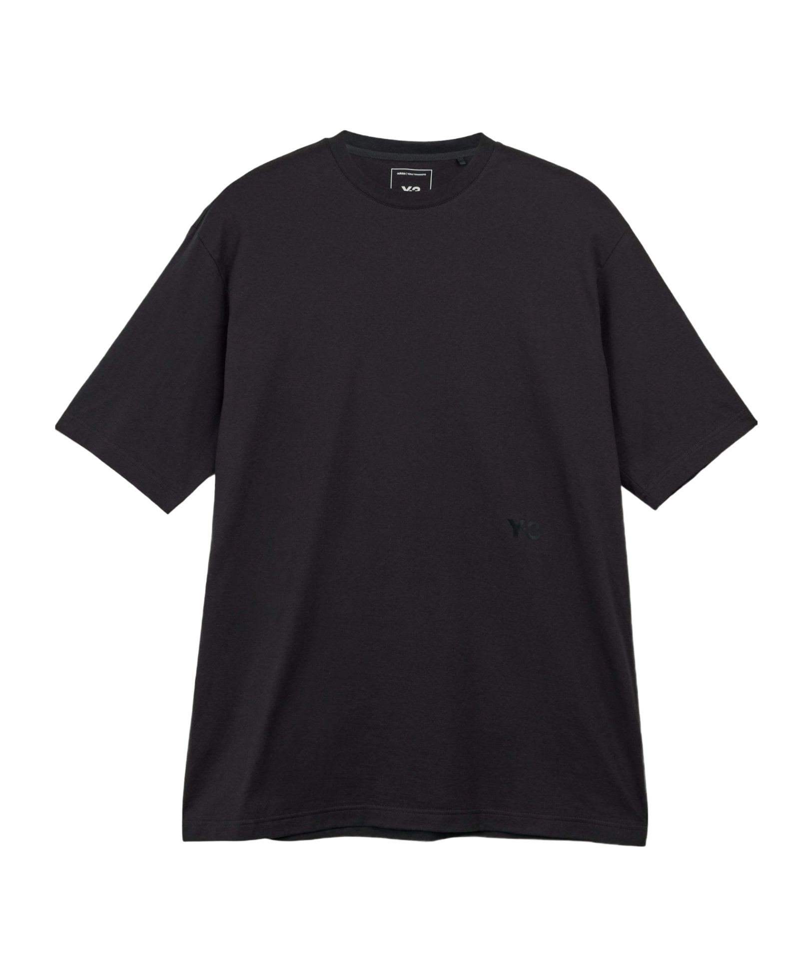 Y-3 M Wo Ss Tee In Black