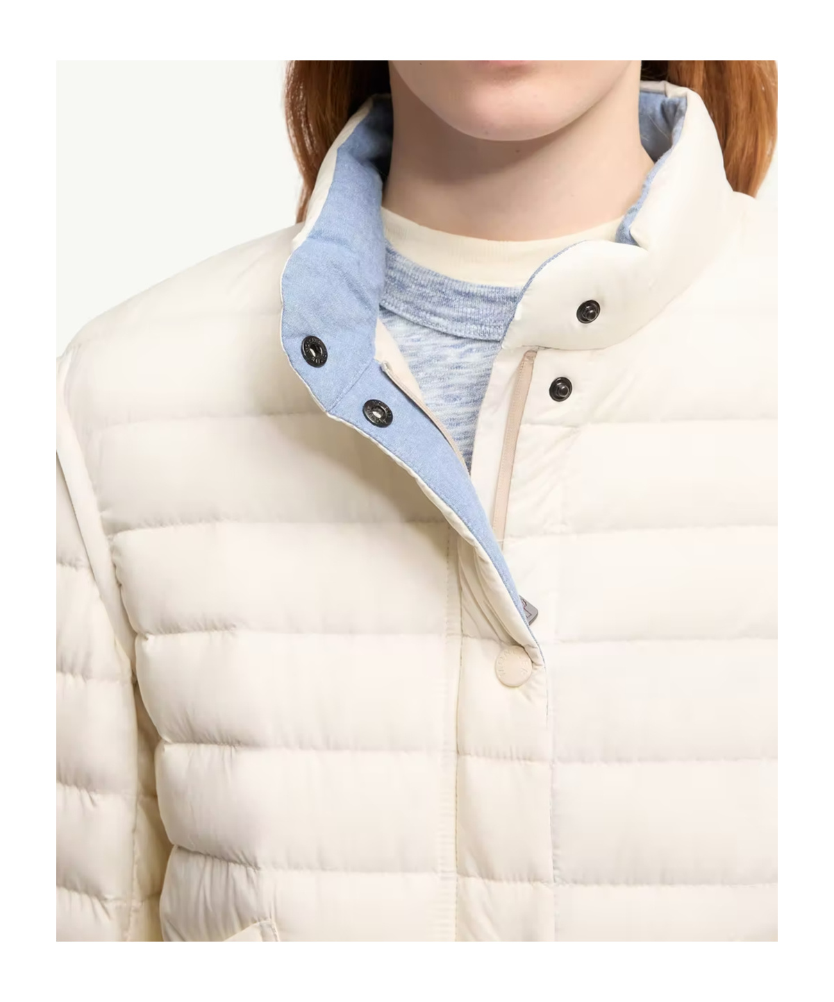 Moncler Madulains Packable Down Jacket In White