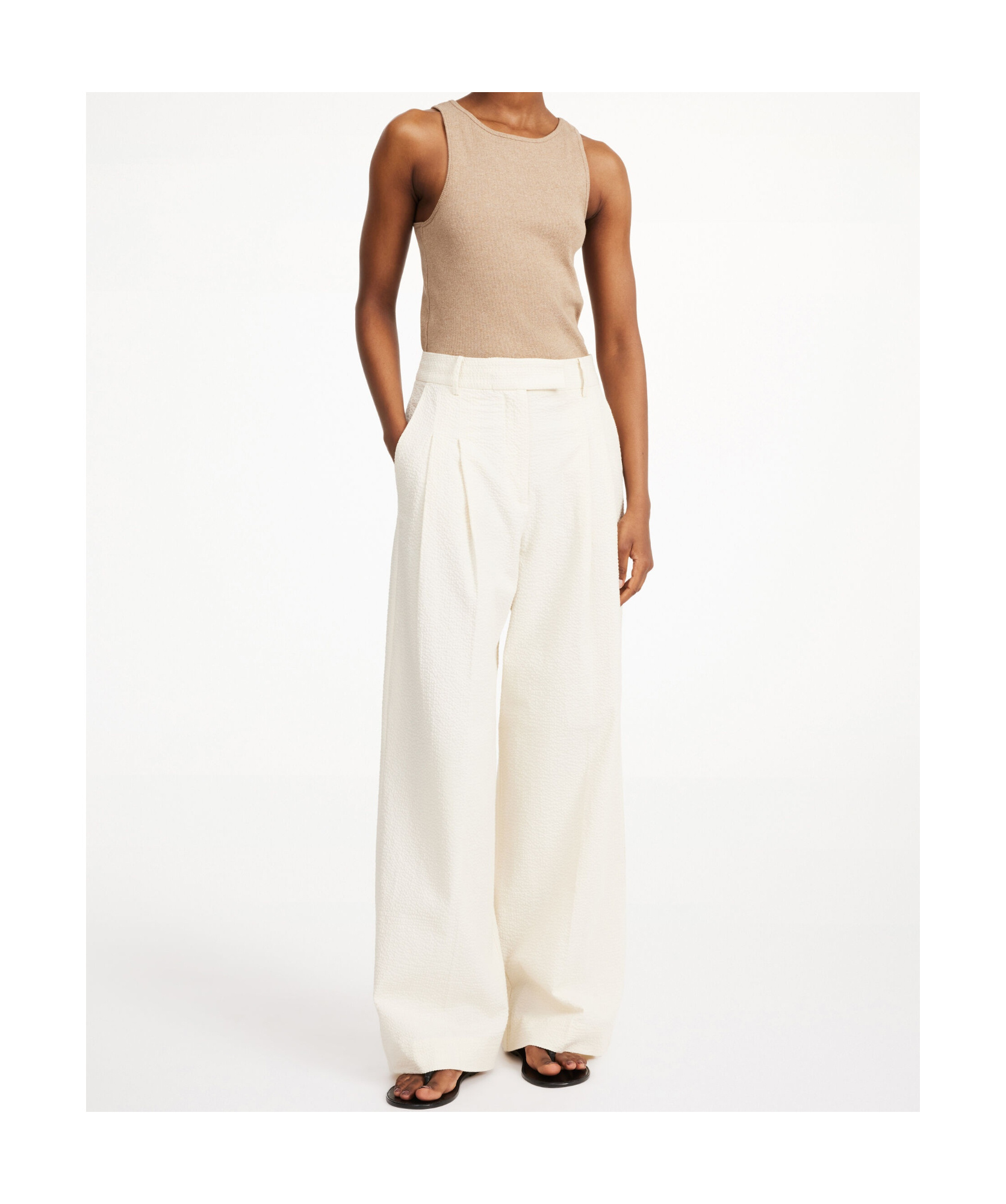 BY MALENE BIRGER BELT LOOP TRACK PANTS