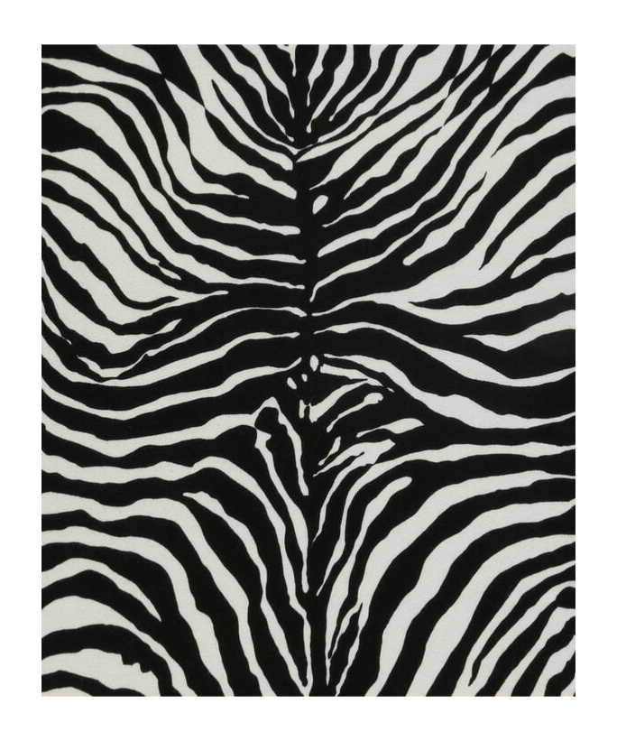 Dolce & Gabbana Wool And Silk Blanket In Black