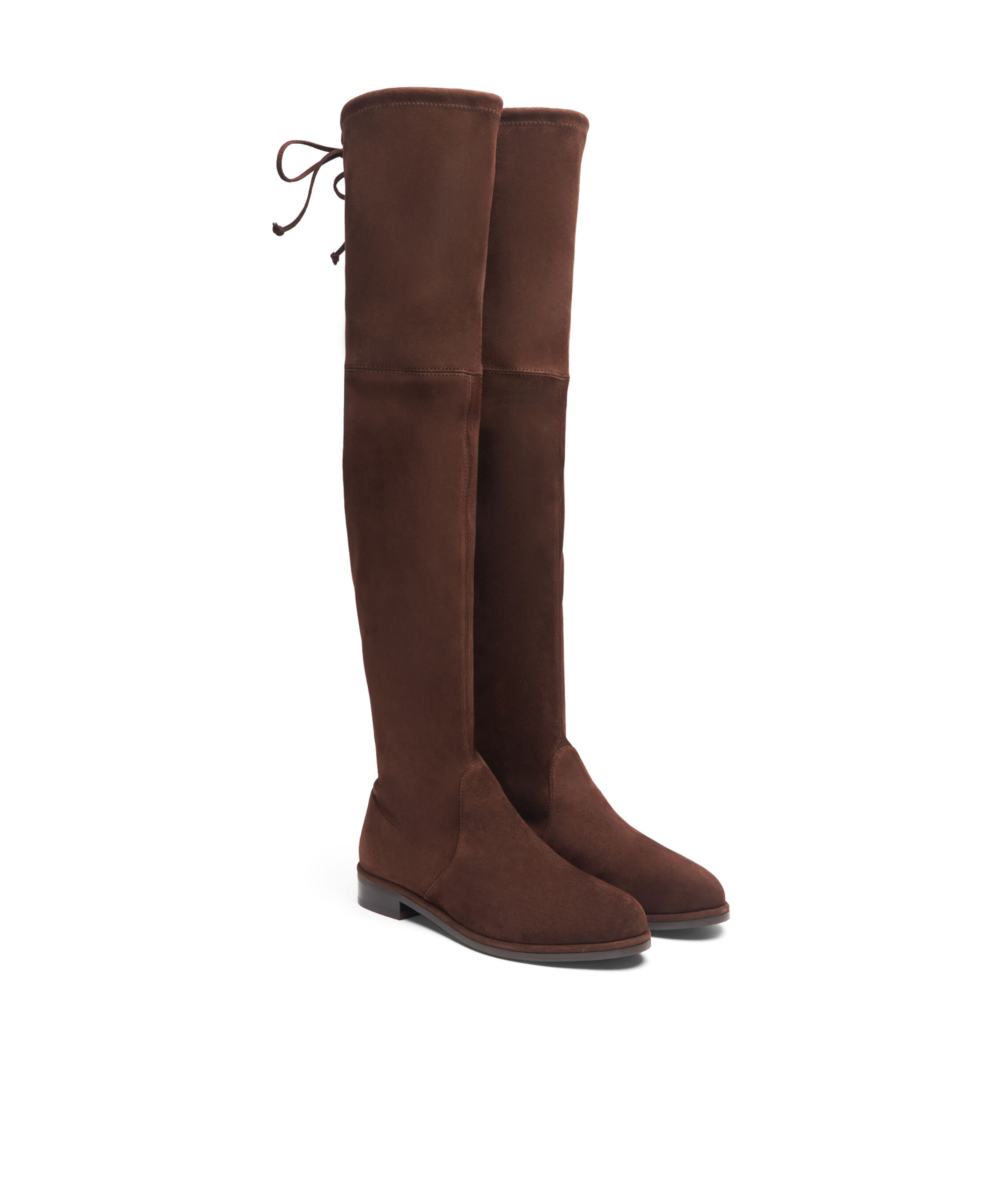 Stuart Weitzman Lowland Over-the-knee Boots In Red