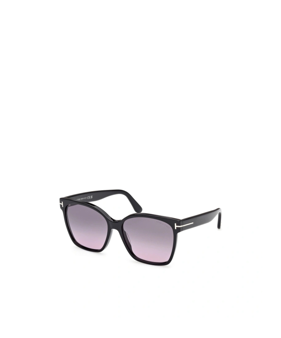 Tom Ford Eyewear Butterfly Frame Sunglasses In Purple