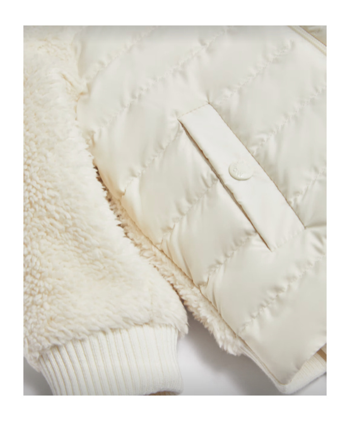 Moncler Long-sleeved Casual Jacket In White