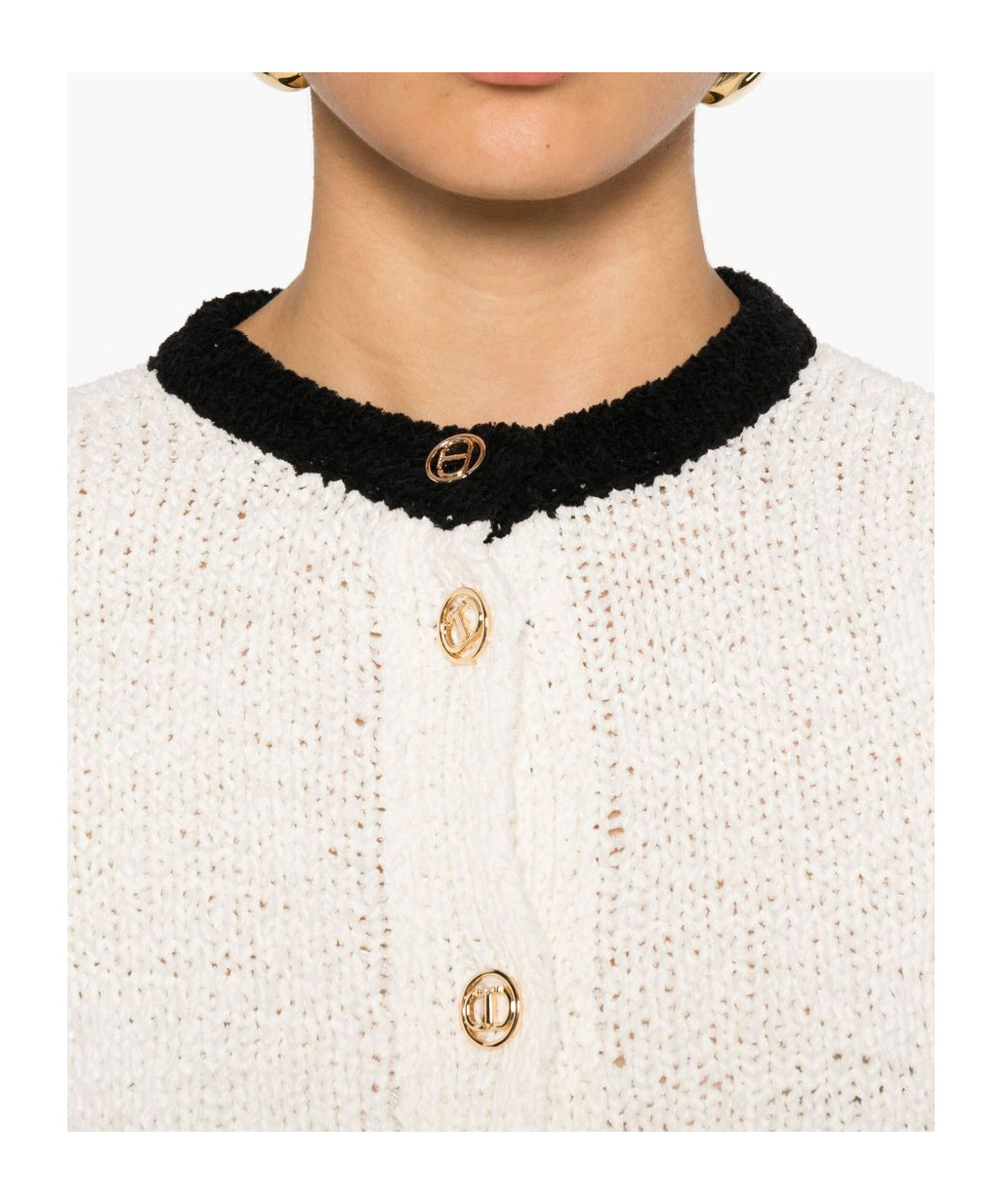 Twinset Logo-buttons Cardigan