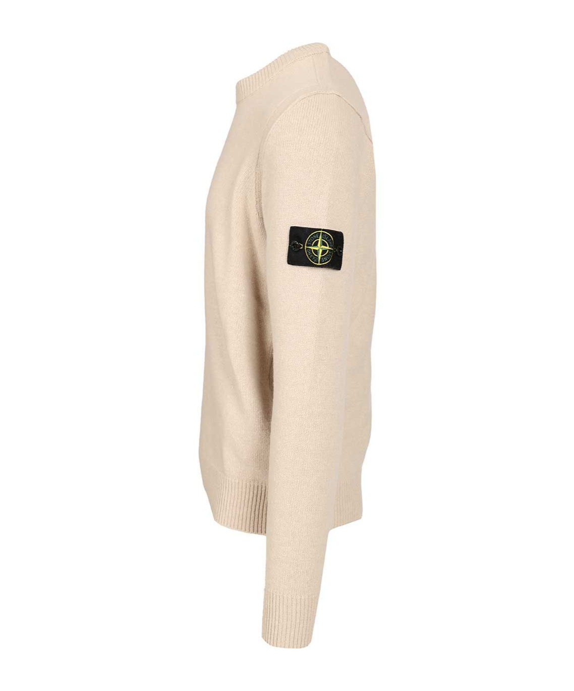 Stone Island Lightweight Geelong Wool Sweater In Neutral