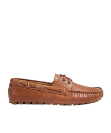 VALENTINO GARAVANI VALENTINO DRIVER FASTAWAY LACE-UP BOAT SHOES
