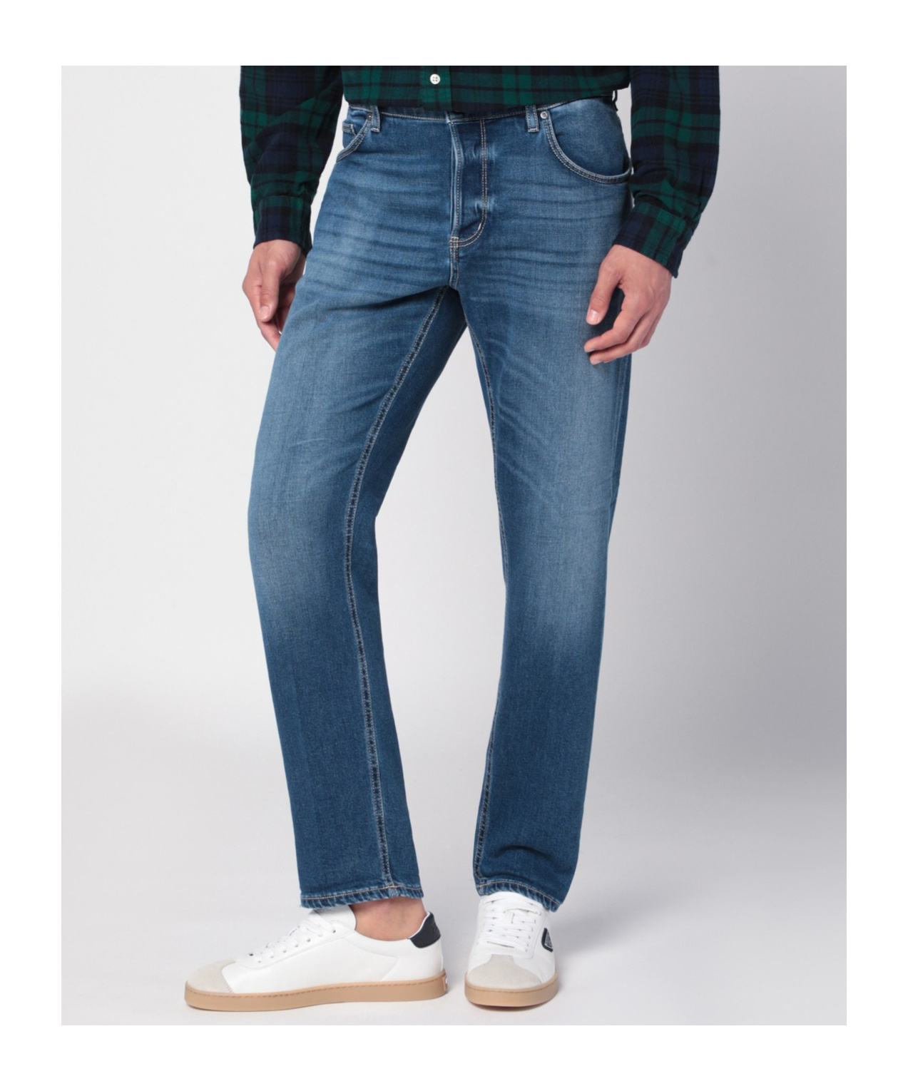 Pt Torino Slim Fit Jeans In Blue