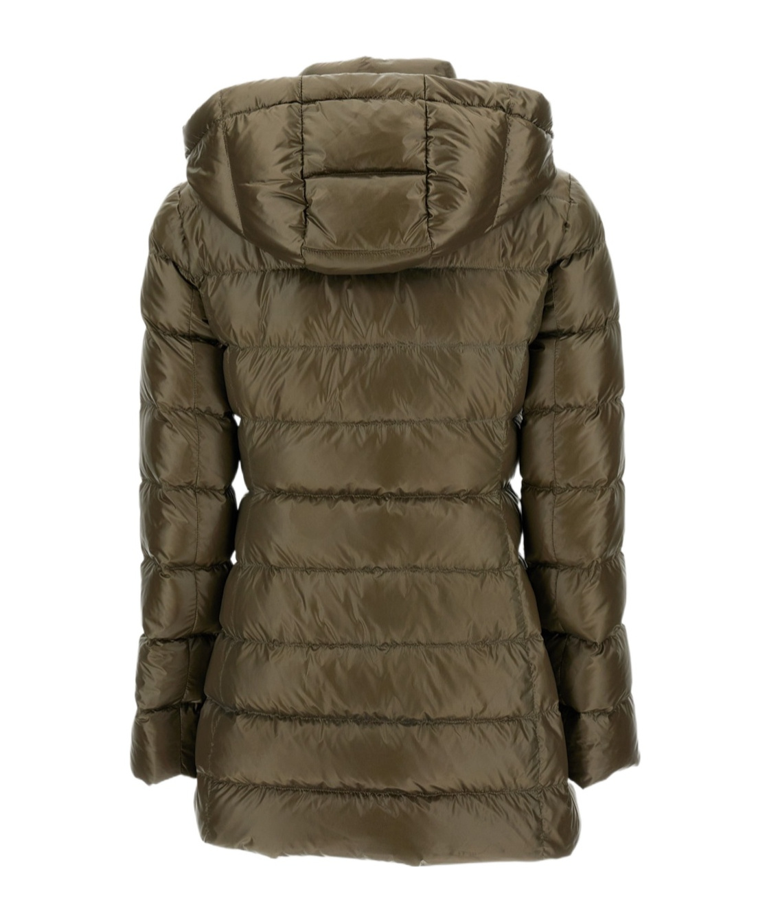 Fay Long-sleeved Cotton Jacket In Brown
