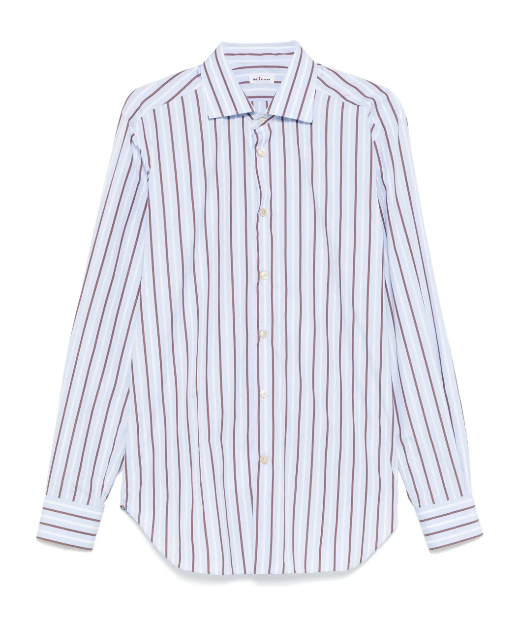 KITON STRIPED SHIRT 