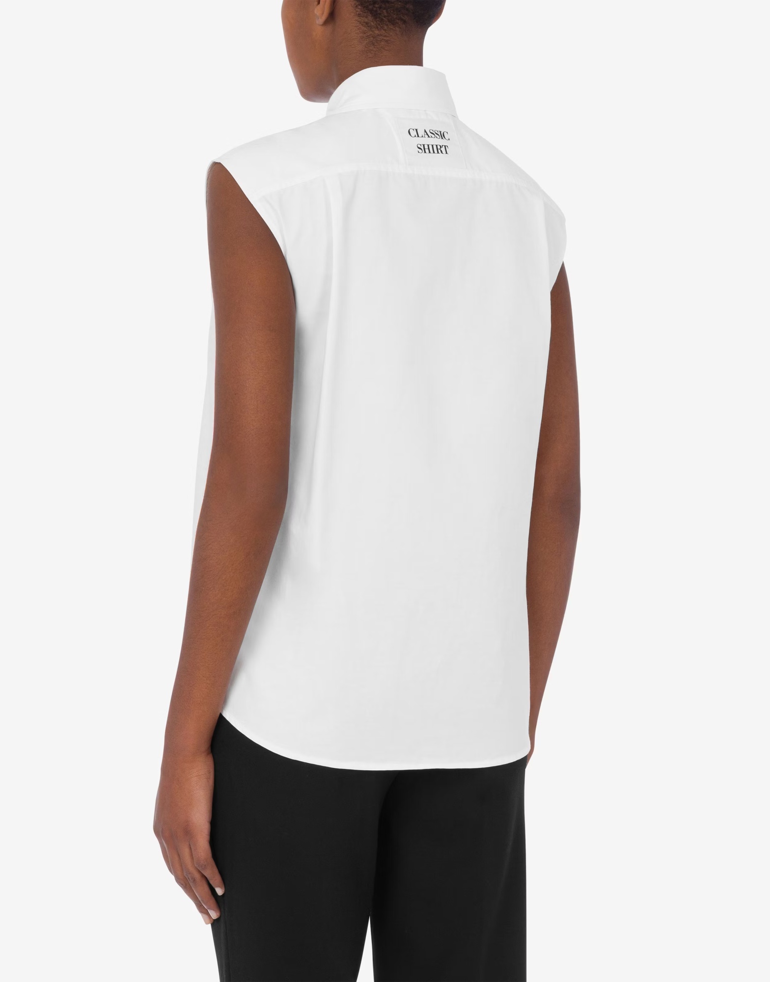 Moschino Couture Poplin Shirt In White