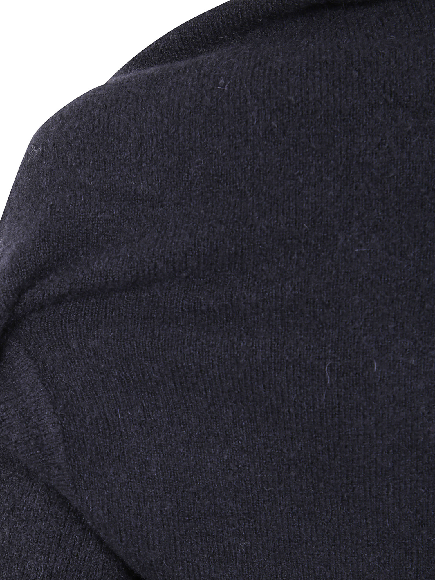 Rick Owens Knit Hooded Medium Wrap Cardigan In Black