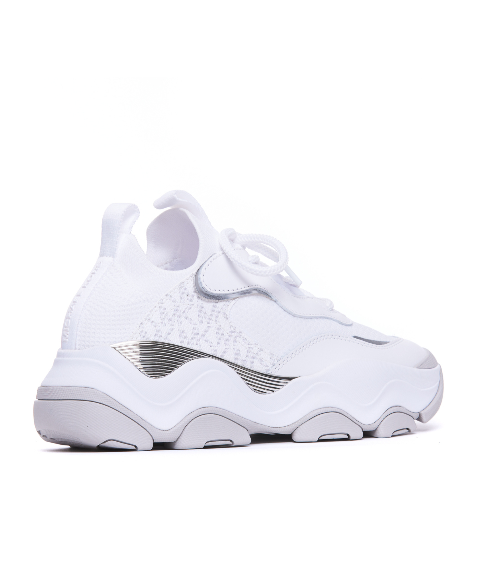 Michael Kors Laced Sneakers In White