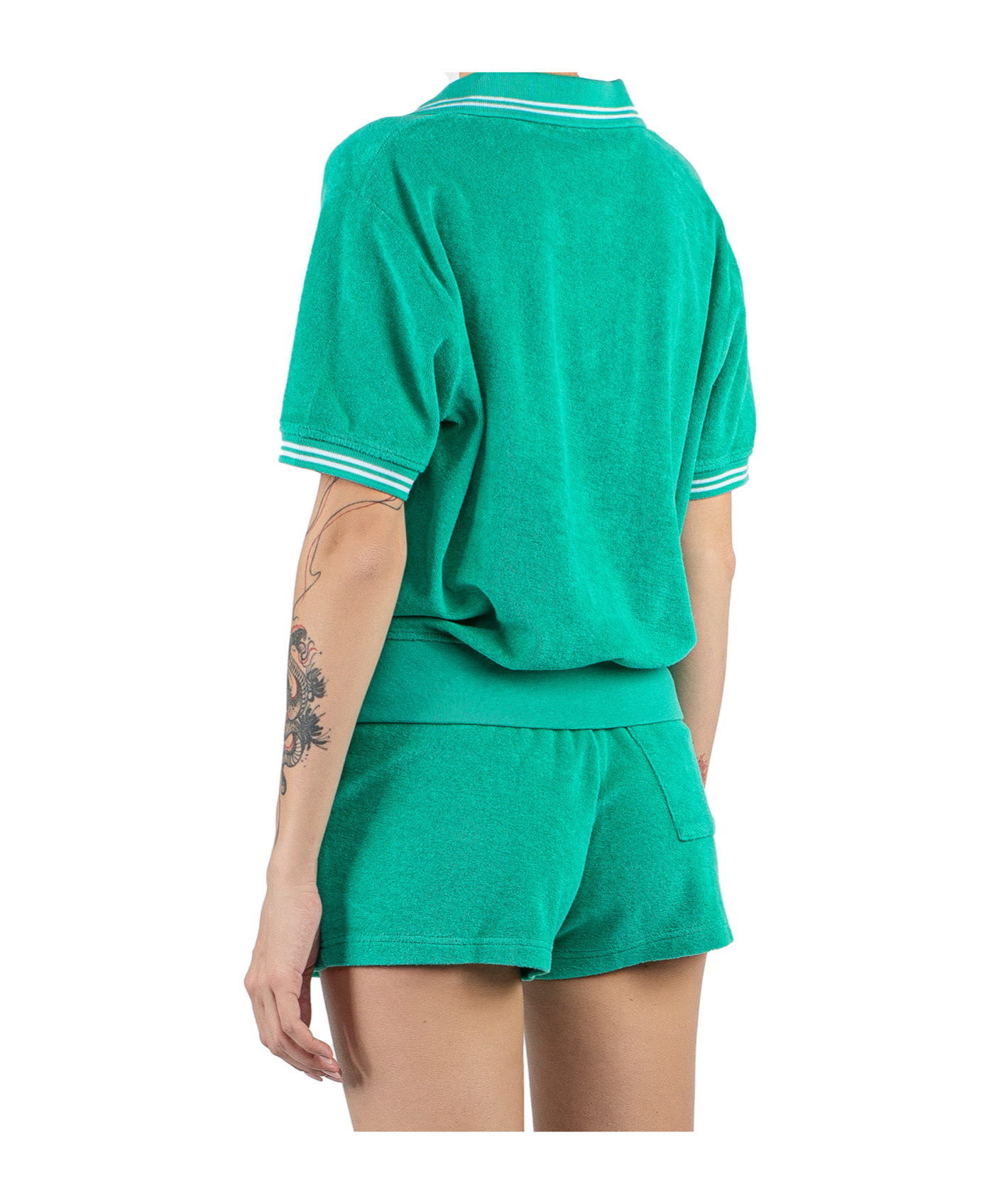 Sporty And Rich Sporty & Rich Polo In Green