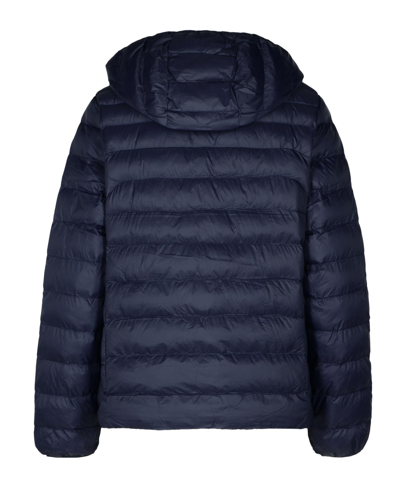 Polo Ralph Lauren Water-resistant Packable Puff Hooded Jacket In Black