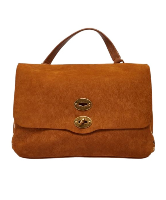 Zanellato Flip Shoulder Bag In Brown