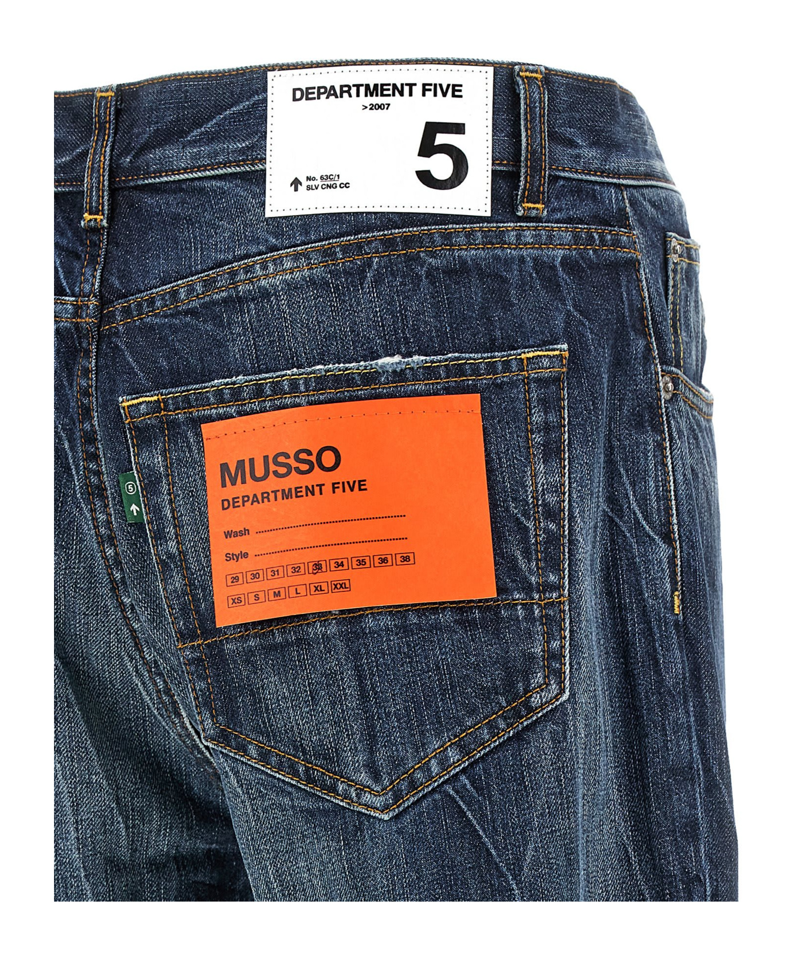 Department Five Musso Jeans In Blue