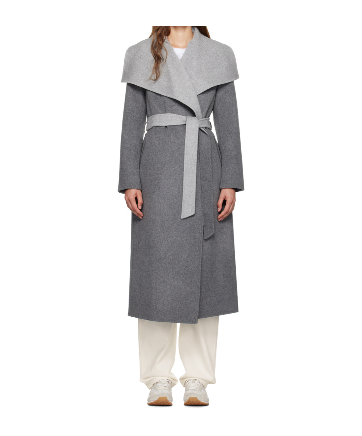 Mackage Mai-cn Long-sleeved Coat In Gray