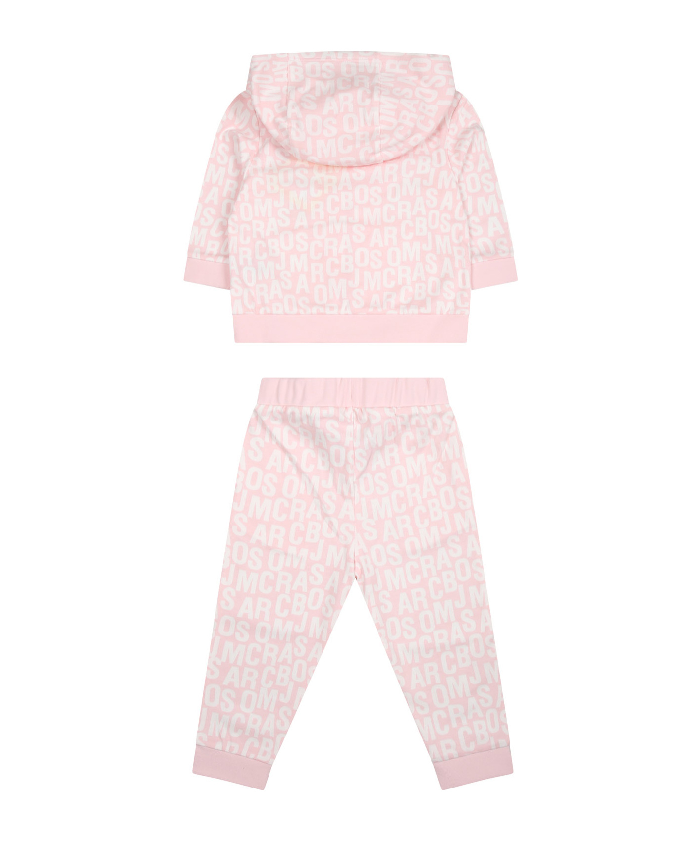 Marc Jacobs Hooded Sports Suit In Pink
