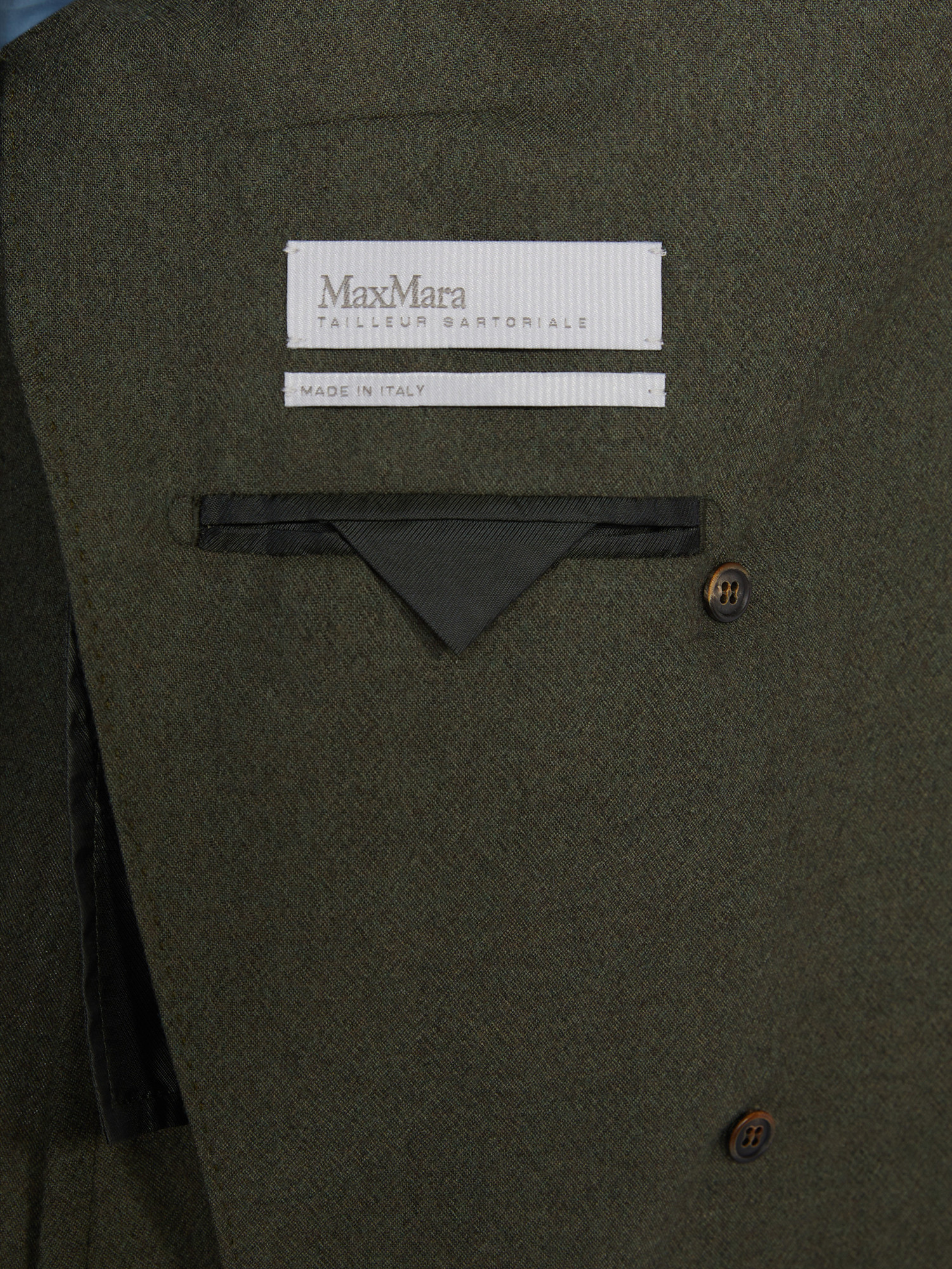 Max Mara Long-sleeved Suit Jacket In Gray