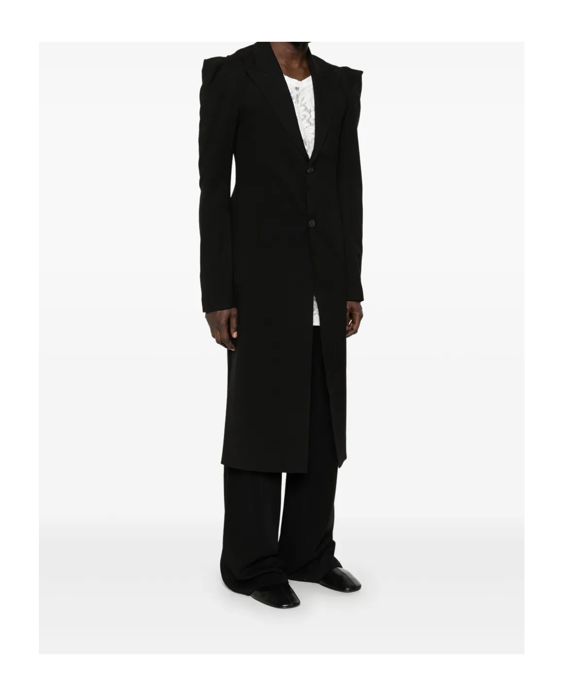 Yohji Yamamoto Virgin Wool Jacket In Black
