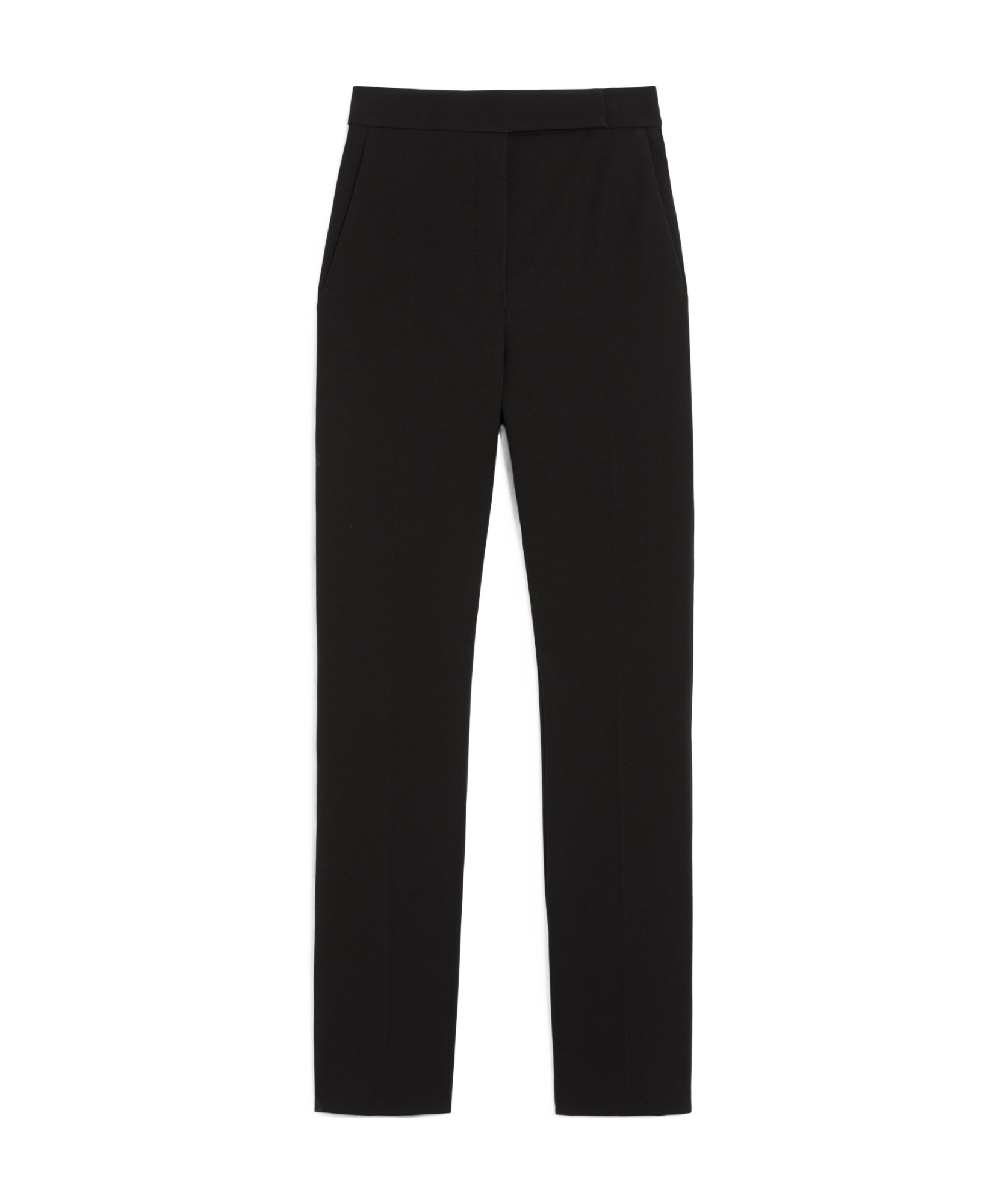 Max Mara Elastic Waist Sweatpants In Black