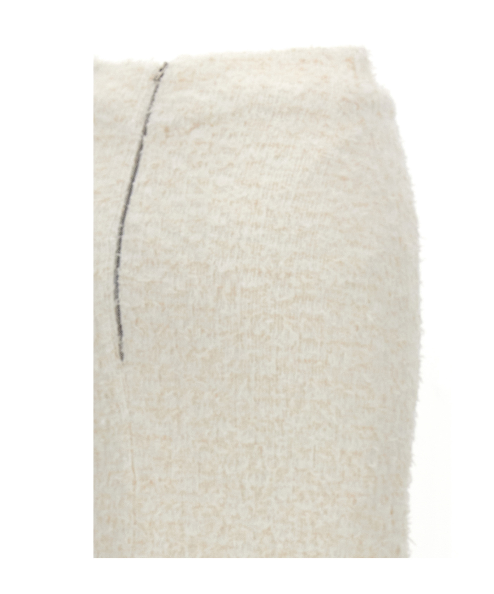 Balenciaga Metallic-threading Maxi Skirt In White