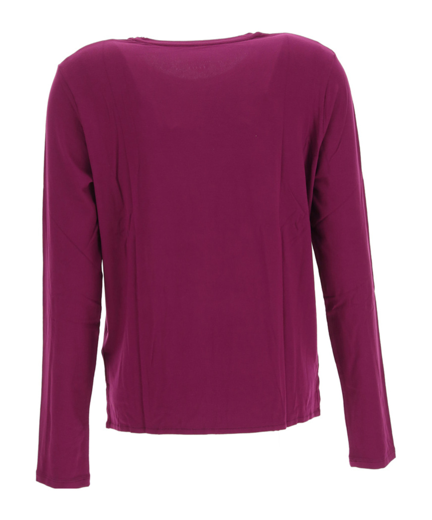 Majestic Open-necked Black Shirt In Red