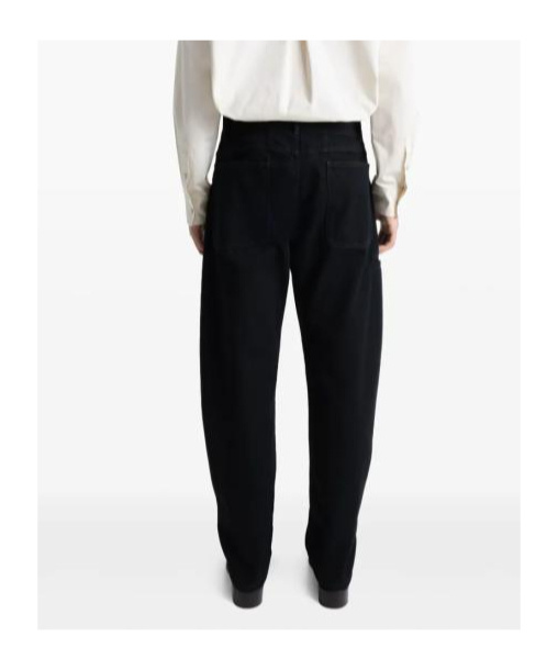 Lemaire Belt-loop Casual Pants In Black