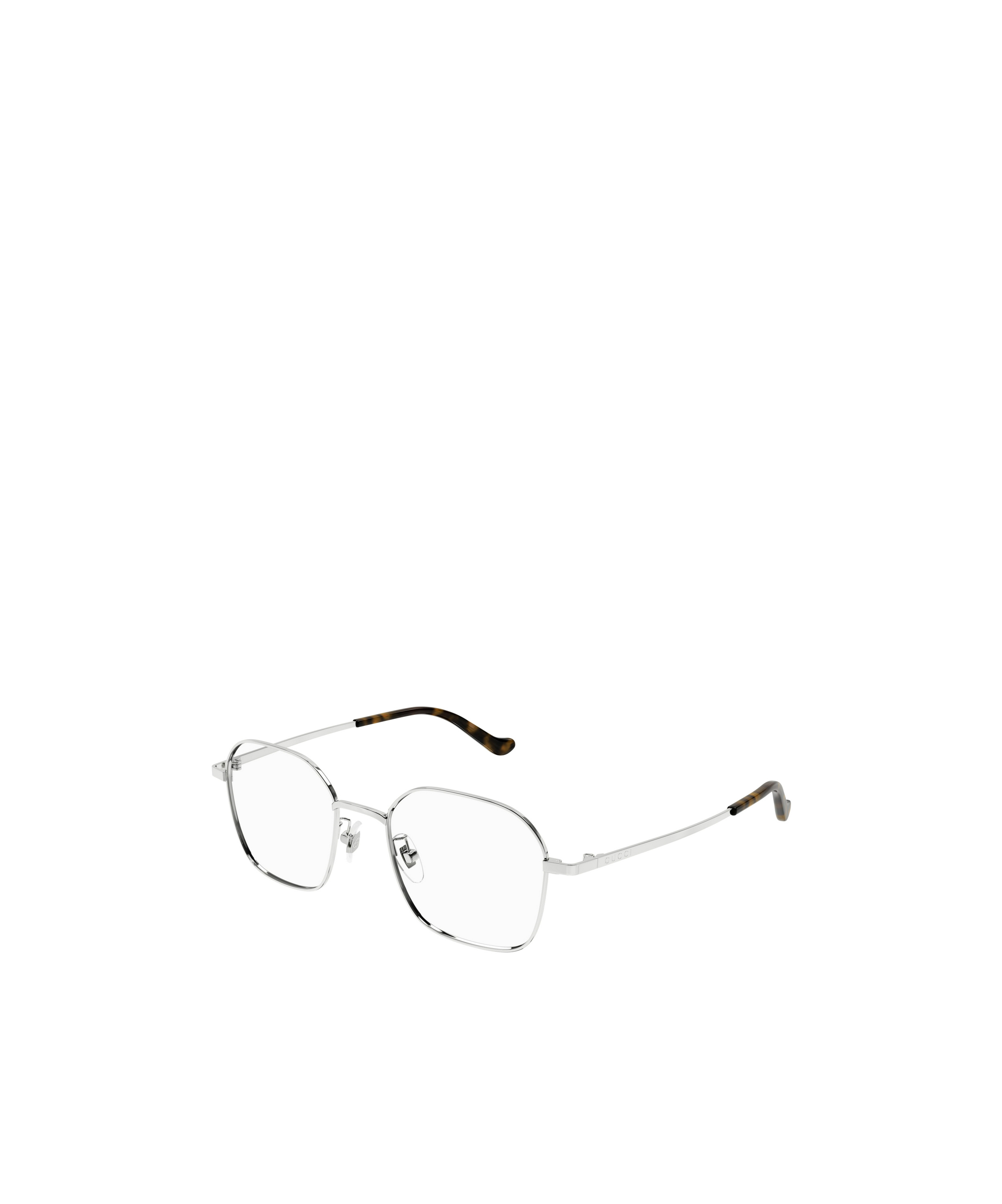 Gucci Geometric-frame Glasses In White