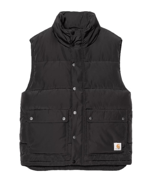 Carhartt Brent Vest In Black