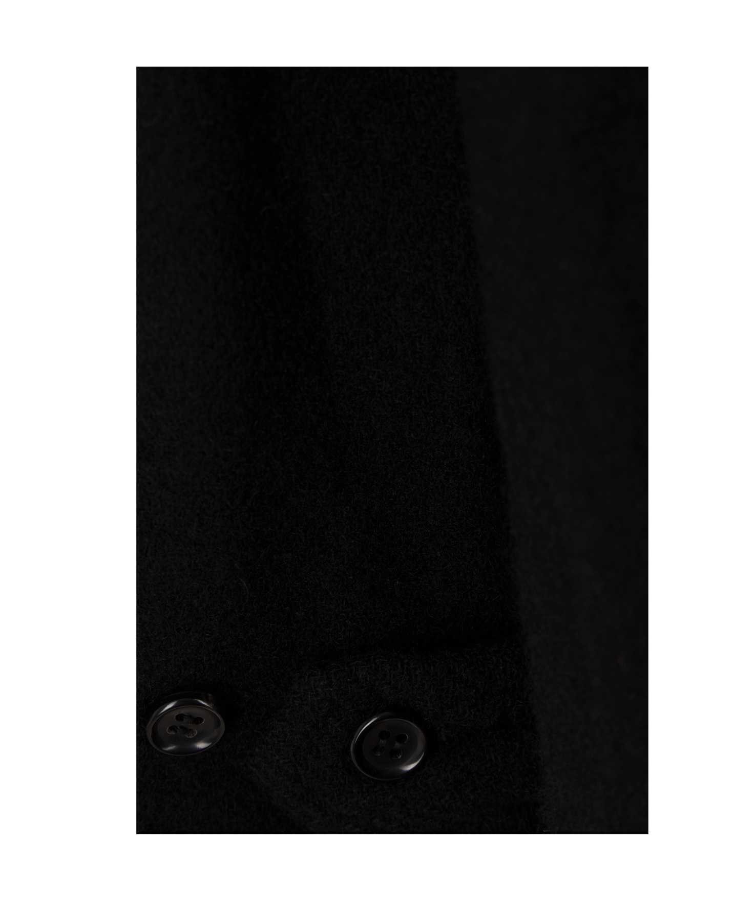 Comme Des Garçons Long-sleeved Casual Jacket In Black